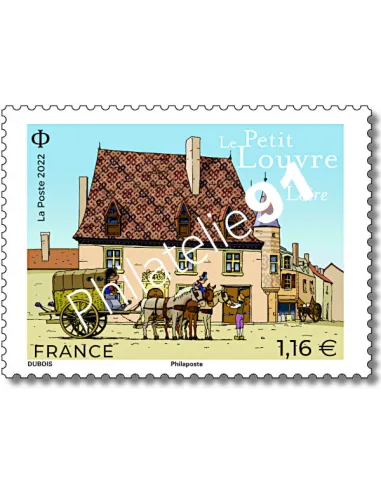 Timbre n° 5617, le Petit Louvre, collection timbres de France
