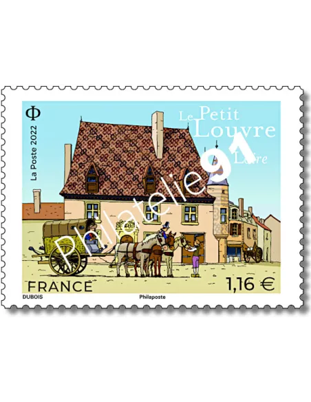 Timbre n° 5617, le Petit Louvre, collection timbres de France