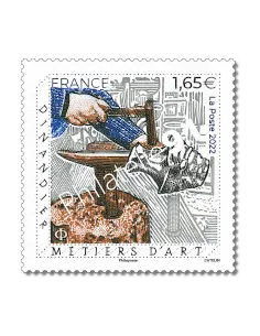 Timbre n° 5624, dinandier, collection timbres de France