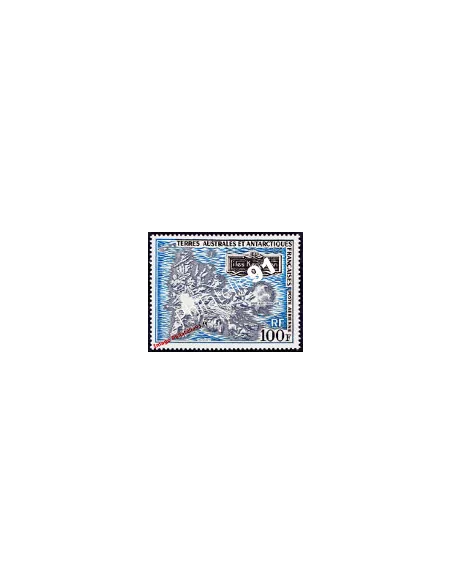 Timbre des TAAF P.A. n° 20, îles Kerguelen, timbres des Dom Tom