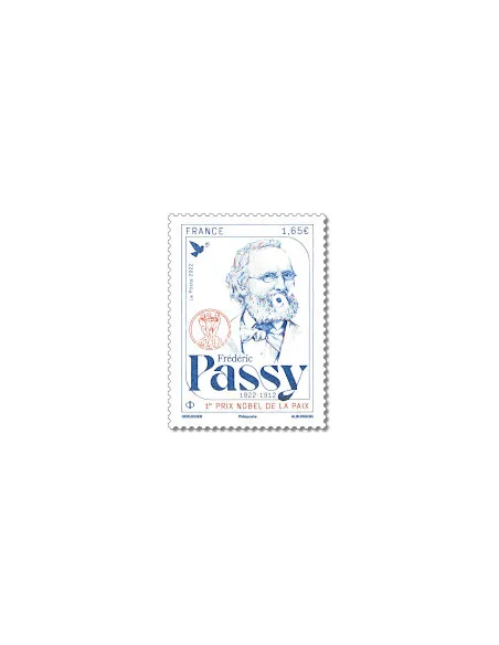 Timbre n° 5626, Frédéric Passy, collection timbres de France