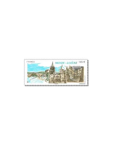 Timbre n° 5632, Mende, collection timbres de France