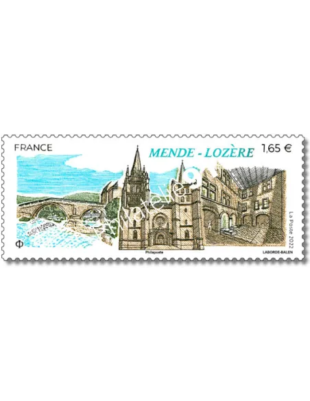 Timbre n° 5632, Mende, collection timbres de France