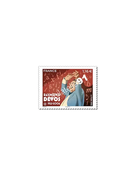 Timbre n° 5639, Raymond Devos, collection timbre de France