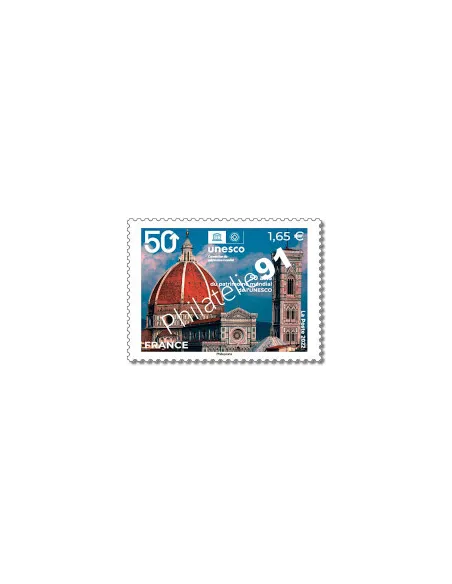 Timbre de service n° 183, Unesco, timbres de France