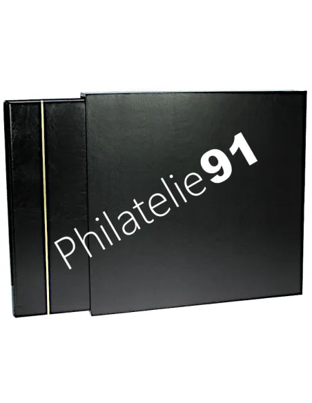 Matériel philatélique - Le boitier pour classeur pour feuilles entières (reliure vide)
