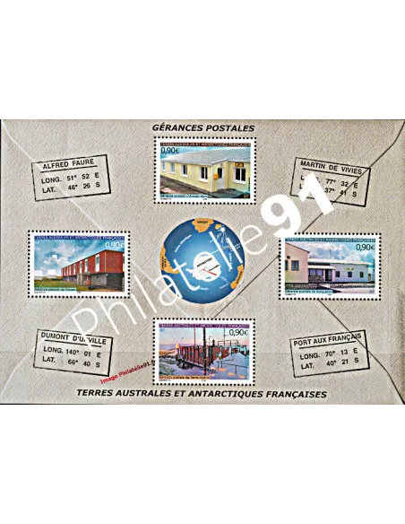 Timbres des TAAF - BF n° 11** - Gérances postales