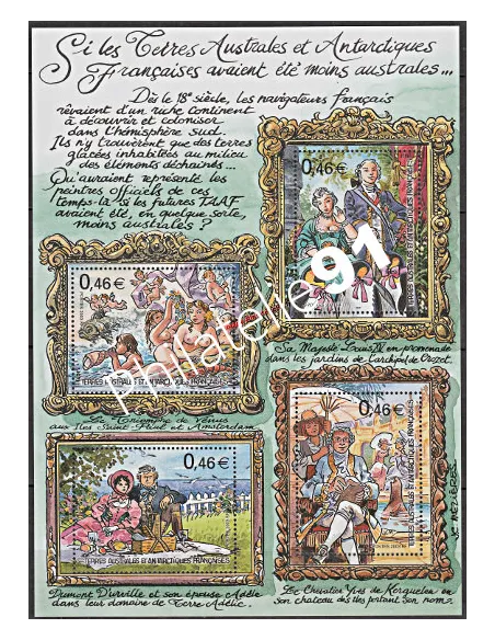 TAAF, BF n°  9, collection timbres Dom-Tom