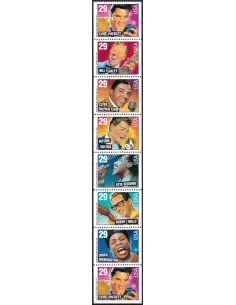 Etats-Unis, n° 2161 à 2167 en Bande, collection timbres thématiques