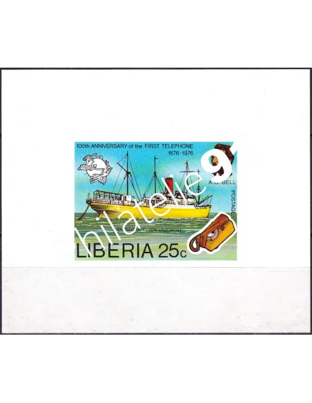 Libéria, épreuve de luxe, n° 715,  collection timbres thématiques