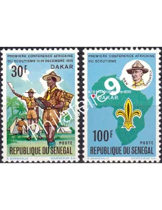 Sénégal, n° 339 à 340, collection timbres thématiques