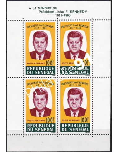 Sénégal, Bloc-Feuillet n° 2, timbres thématiques