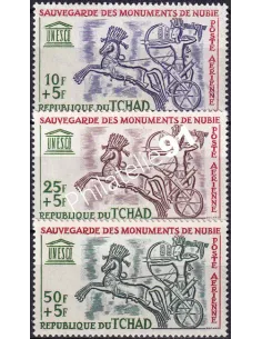 Tchad, PA 13 à 15, collection timbres thématiques
