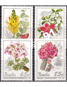 Namibie, n° 728 à 731, collection timbres thématiques
