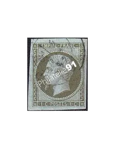 n°   11b non dentelé oblitéré - Type Napoléon III (250422-5)