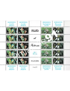 Wallis & Futuna, n° 286 à 289 en Feuille, timbres Dom-Tom