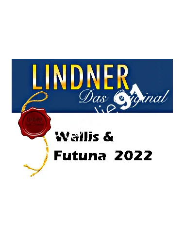 LINDNER WALLIS et FUTUNA 2022, matériel philatélique