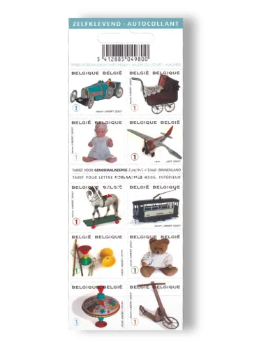 BELGIQUE, Carnet n° 3736, collection timbres Europe