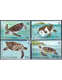 Pitcairn, n° 264 à 267, collection timbre Océanie