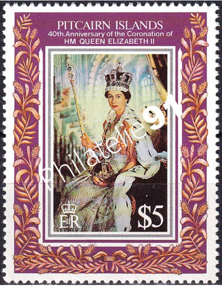 Pitcairn, n° 401, collection timbre Océanie