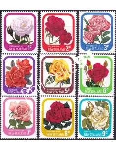 Nouvelle-Zélande, n° 645 à 653, collection timbre Océanie