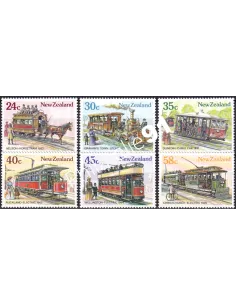 Nouvelle-Zélande, n° 889 à 894, collection timbre Océanie