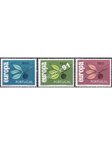 Portugal n° 971 à 973, Europa 1965, collection de timbres d'Europe