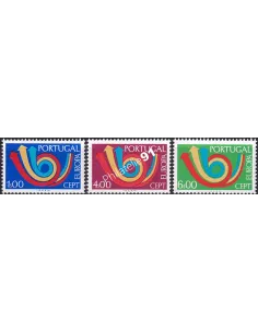 Timbres du Portugal n° 1179 à 1181, Europa 1973, timbres d'Europe