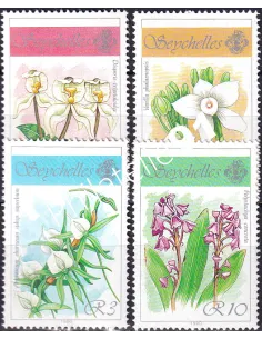 Seychelles, n° 705 à 708, collection timbres thématiques