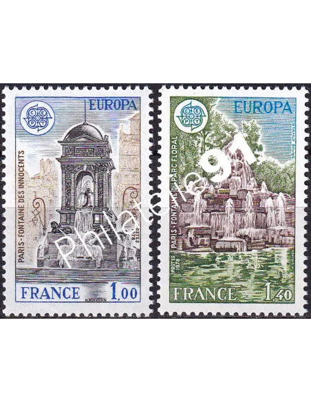 France, n° 2008 à 2009, collection timbres Europa