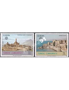 Turquie n°2213 à 2214, Timbres Europa 1978, timbres d'Europe