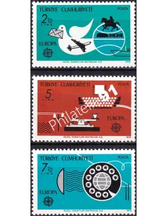 Turquie n° 2246 à 2248, Europa 1979, timbres d'europe