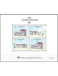 Portugal, BF n° 72, Europa 1990, collection timbres d'Europa