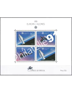 Acores, Bloc-Feuillet n° 12, collection timbres Europe