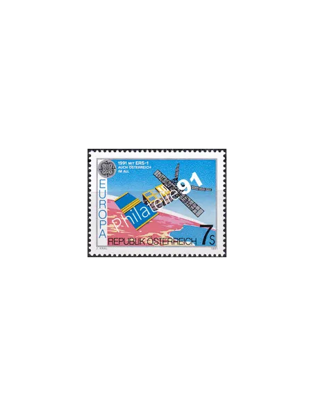 Autriche, n° 1855, collection timbres Europe