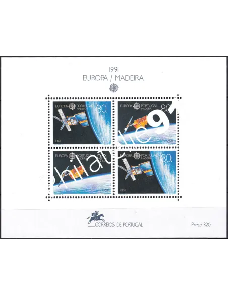 Madère, Bloc n° 12, collection timbres Europe
