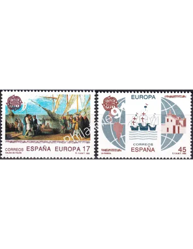 Espagne, n° 2799 à 2800, collection timbres Europe