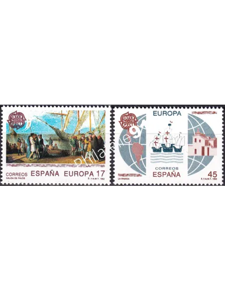 Espagne, n° 2799 à 2800, collection timbres Europe