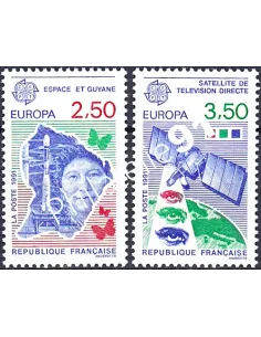 France, n° 2696 à 2697, Europa 1991, collection timbres France