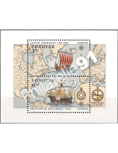 Timbre de Féroé, BF n° 5, collection timbres Europe