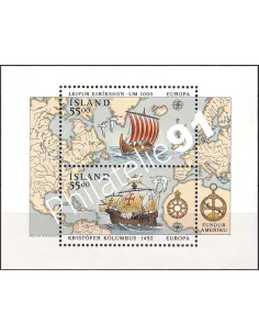 Islande, BF n° 13, collection timbres d'Europe