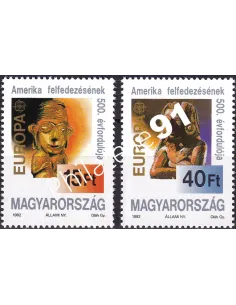 Hongrie, n° 3370 à 3371, collection timbres Europe