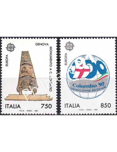 Timbres d'Italie n° 1940 à 1941, collection timbres Europe
