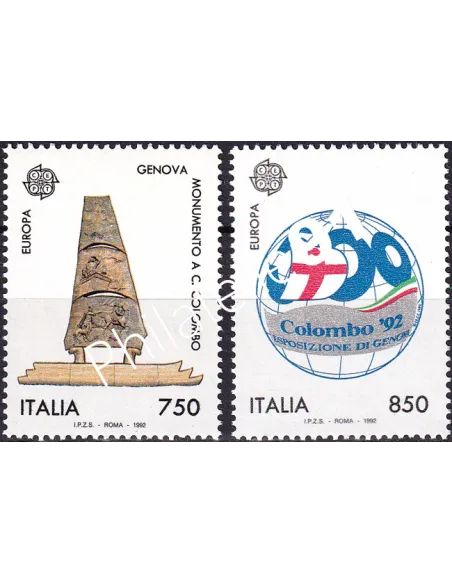 Timbres d'Italie n° 1940 à 1941, collection timbres Europe