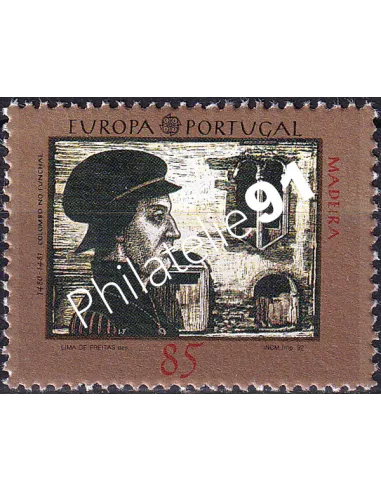 Madère, n° 164, Collection timbres Europa