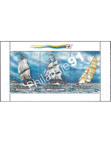 Suède, Bloc n° 22, collection timbres Europe