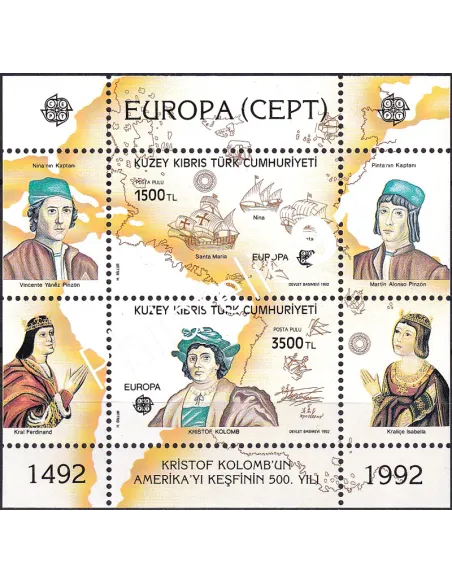 Chypre Turc, Bloc n° 10, collection timbres Europe