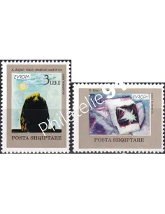 Timbres d'Albanie n° 2299 à 2300, collection timbres Europe