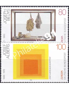 Allemagne, n° 1504 à 1505, collection timbres Europe
