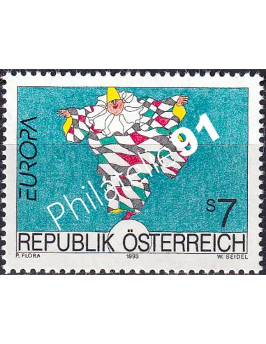 Autriche, n° 1922, collection timbres Europe